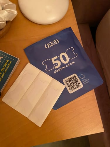 Recenzja produktu Plastry na nos GoodBreath - 50 sztuk ze zdjęciem od klienta