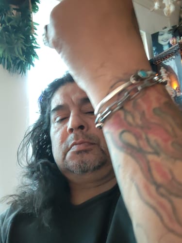 Customer photo review of Custom Stainless Steel Link Bracelet for Men