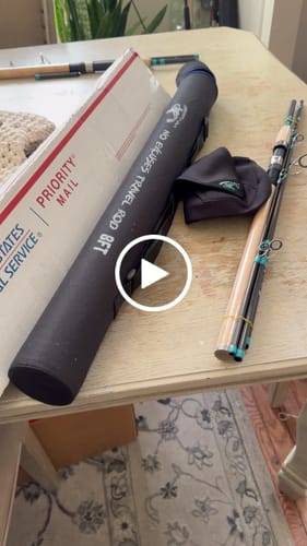 Customer video review of 8Ft No Excuses Travel Rod with Tube Medium-Heavy Action 1/2oz to 2oz