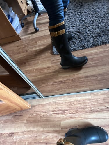 Customer photo review of Stratus Wellingtons Black
