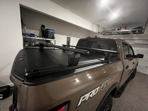 Customer photo review of 2007-2024 Nissan Titan PRO Retractable Tonneau Cover