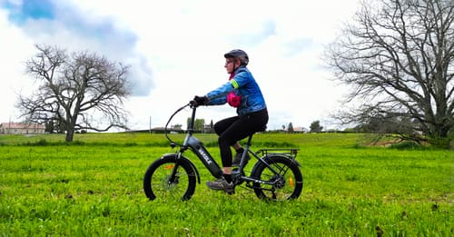 Customer photo review of Vakole VT4 250W 20" Foldable Electric Bike 13Ah Step-through E-bike