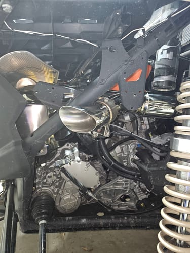 Customer photo review of Can Am Maverick X3 FULL 3" Chambered Q-Series Turbo Back Exhaust System