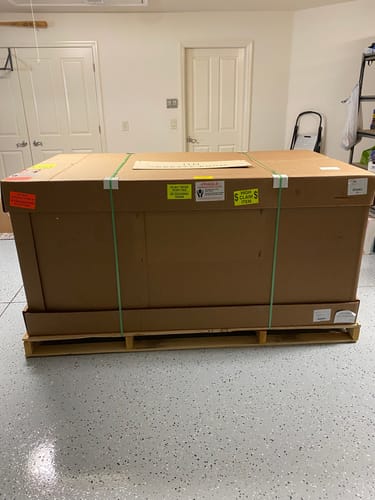 Customer photo review of In-Garage Delivery Upgrade