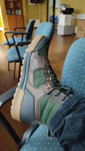 Customer photo review of OUTLANDER WATERPROOF BOOT EVERGREEN (UNISEX)