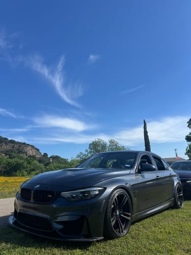 Customer photo review of 2014-20 BMW F80 M3 Carbon Splitter Front Splitter Lip