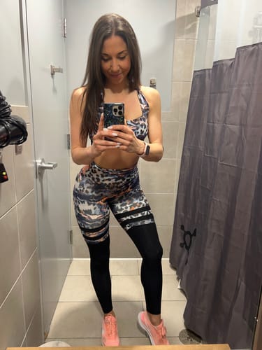 Customer photo review of Stardust scrunch legging