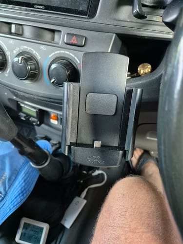 Customer photo review of Strike B3 7dBi Heavy Duty Bullbar Mount Antenna - Full Black