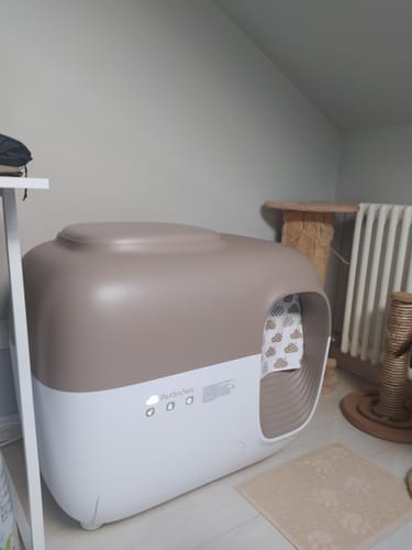 Customer photo review of Self-Cleaning Litter Box