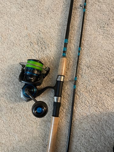 Customer photo review of 8Ft No Excuses Travel Rod with Tube Medium-Heavy Action 1/2oz to 2oz