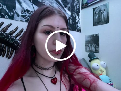 Customer video review of Linn's Dollie Darknight Black Contact Lenses(12 months of use)