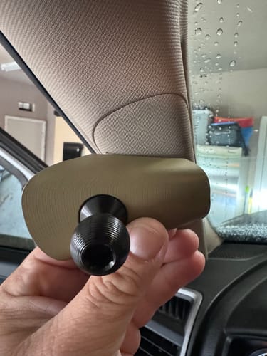 Customer photo review of Dodge RAM Truck Apillar Ball Mount
