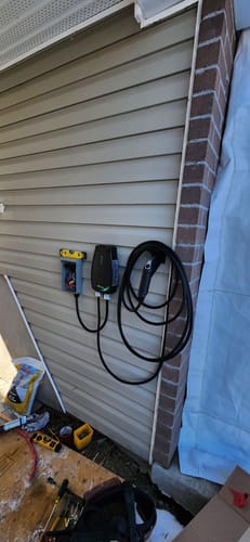 Customer photo review of Borne de recharge pour VE EVduty-60 (48A) Smart Home