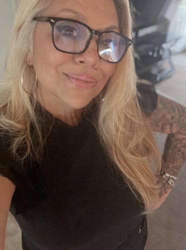 Customer photo review of EagleEye™ Multifocal Blue Light Glasses