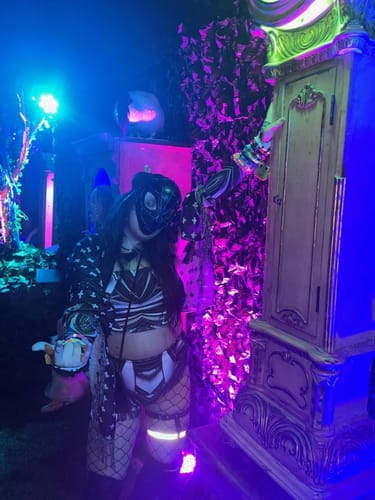 Customer photo review of Liquid Steel Rave Shorts Set