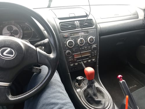 Customer photo review of MR2Heaven Premium 350 Grams Performance Weighted Hand Crafted Leather Shift Knob