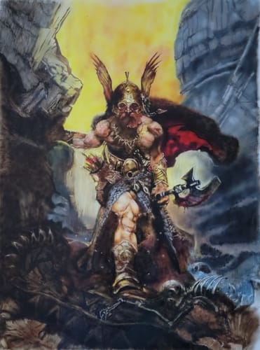 Customer photo review of Classroom in a Box - Frazetta's Dark Kingdom (Lite Version)