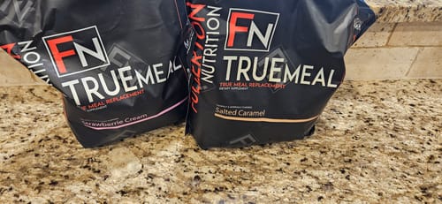 Customer photo review of True Meal Low Carb Meal Replacement