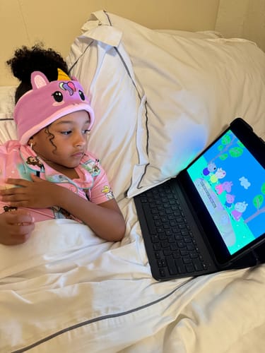 Customer photo review of Bandou™ 2.0: Award-Winning Kids Headphones