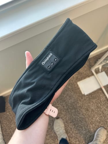 Customer photo review of CozyBand Wireless Headphones