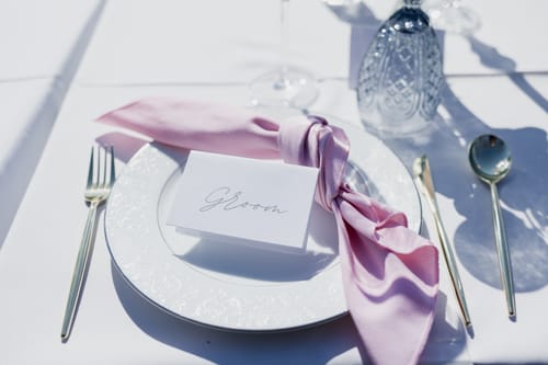 Customer photo review of Matrix Gold Plastic Cutlery Set | 60 Pieces