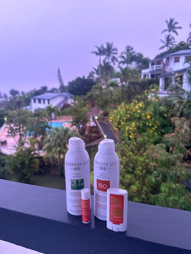 Customer photo review of SPF 30 Mineral Sport Lip Balm