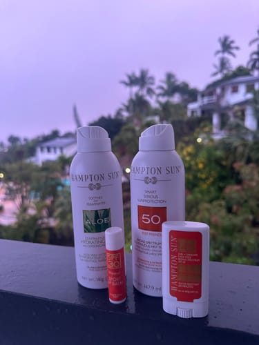Customer photo review of SPF 50 Continuous Mist