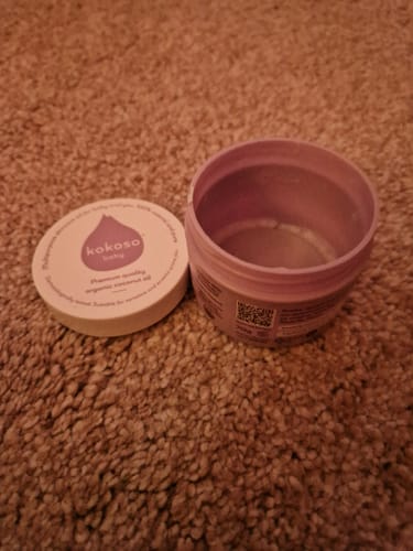 Customer photo review of Kokoso Baby® Coconut Oil