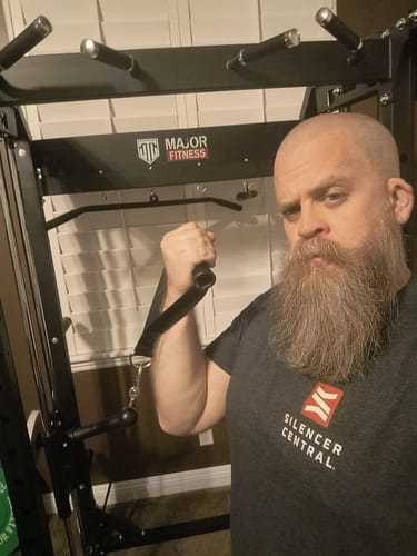 Customer photo review of Major Fitness F22 All-In-One Home Gym Power Rack