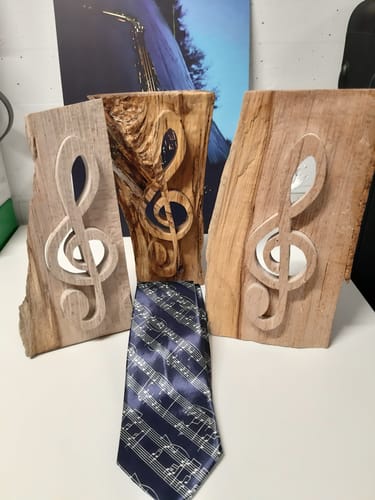 Customer photo review of Stilvolle Musiker Krawatten