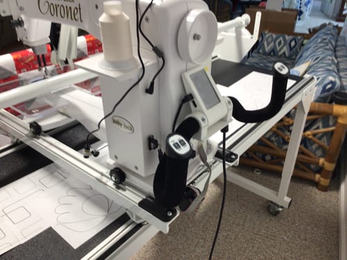 Customer photo review of Rear Handlebars and Display, Babylock #BLCT16-RH