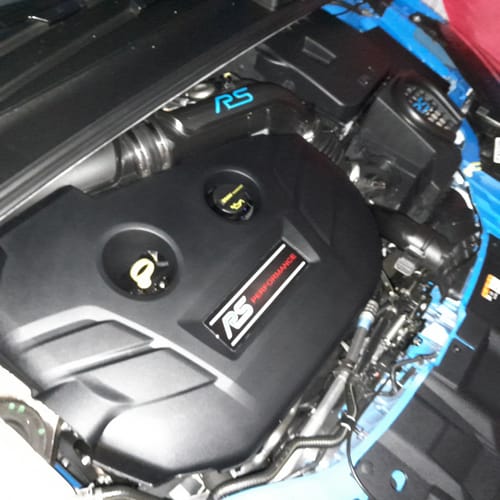 Customer photo review of Engine Cover Gel Badge - MK3.5 Focus RS