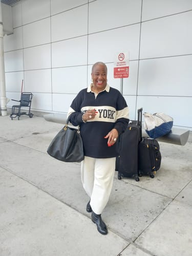 Customer photo review of Yellow BabyDoll Maxi Dress