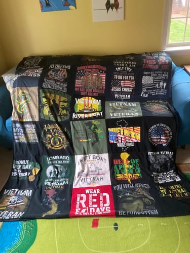 Customer photo review of Original Blanquilt™ / T Shirt Quilts