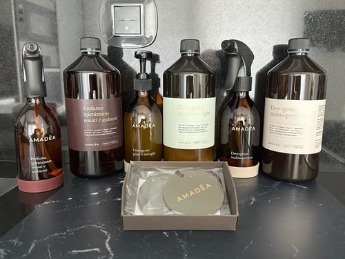 Customer photo review of Kit Profumo igienizzante tessuti e ambienti