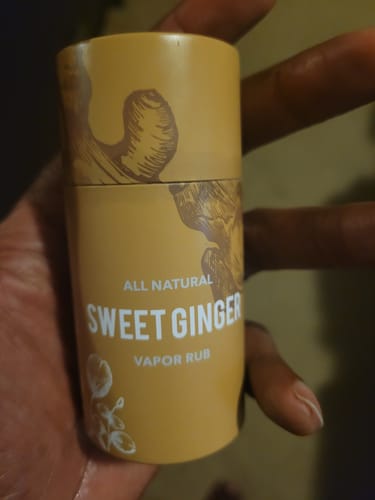 Customer photo review of North Carolina Sweet Ginger Rub
