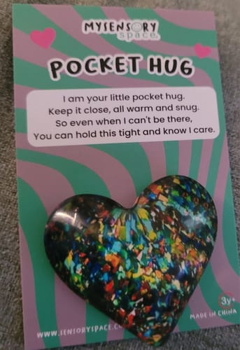 Customer photo review of Pocket Hug Keepsake