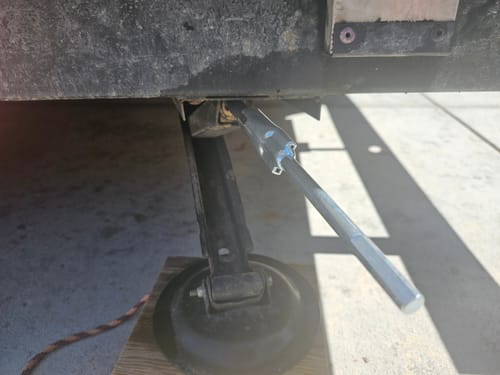 Customer photo review of Cordless Drill Crank Adapter