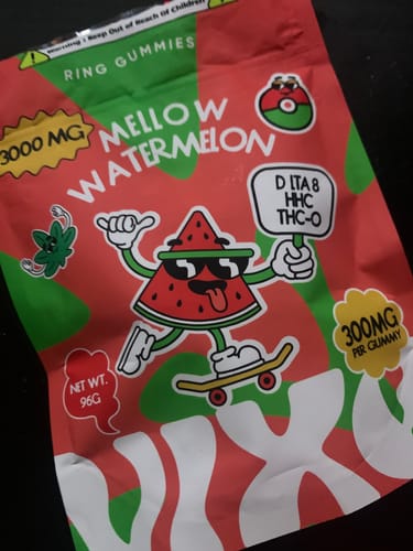 Customer photo review of Vixe Gummy Rings - Mellow Watermelon