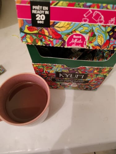 Customer photo review of Thé Vert Instantané À La Menthe - Recette Authentique