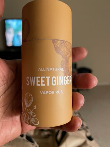 Customer photo review of North Carolina Sweet Ginger Rub