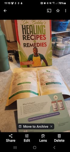 Customer photo review of 14-Day Herbal Detox