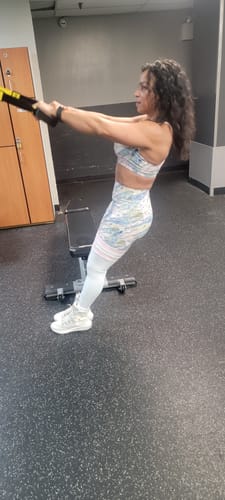 Customer photo review of Cali Marble scrunch legging