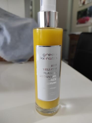 Customer photo review of YELLOW PLASMA – Sérum Réparateur pour le visage #FF