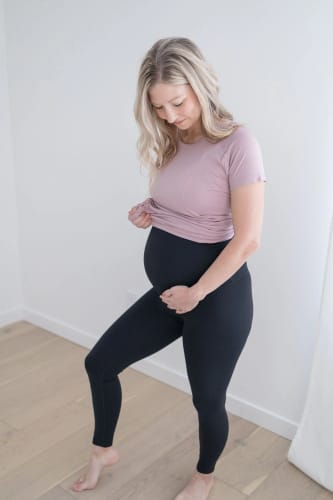 Kundenbewertung mit Foto zu Schwangerschafts Leggings