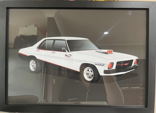 Customer photo review of Custom Car Portrait