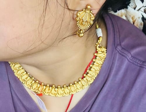 Customer photo review of Antique Necklace 156513