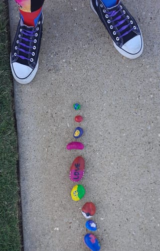Customer photo review of Easy Shoelaces (one size fits all)