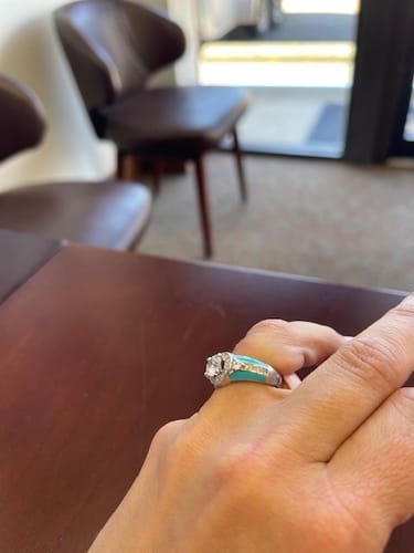 Customer photo review of Brave Belt Ring