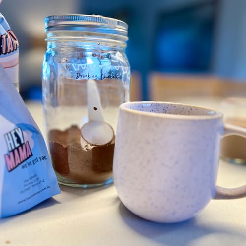 Customer photo review of Lactation Hot Chocolate